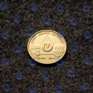 سکه یادبود 4 سالگی هوشیاری از الکل